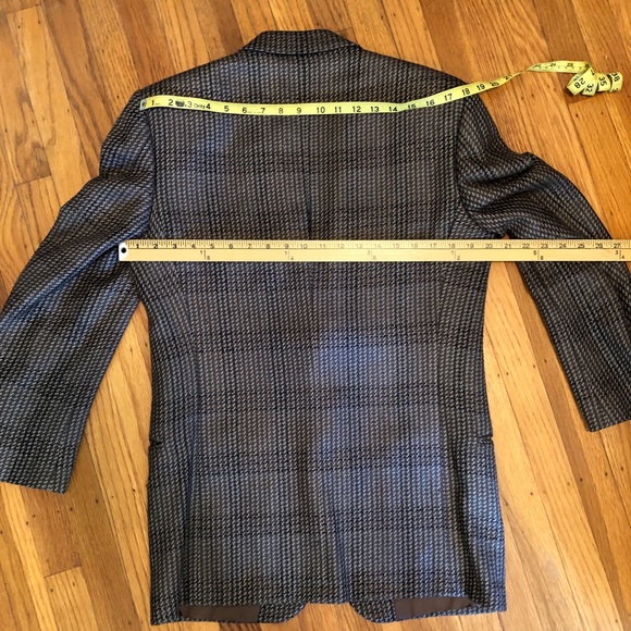 Quality Silk Wool Cashmere Sports Jacket - Picture 6 of 7